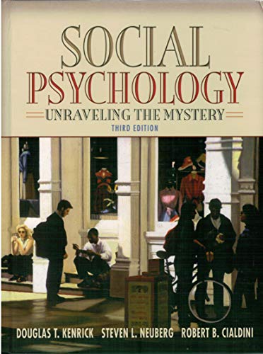 Stock image for Social Psychology : Unraveling the Mystery for sale by Better World Books