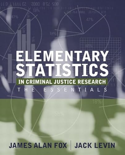Imagen de archivo de Elementary Statistics in Criminal Justice Research: The Essentials a la venta por Irish Booksellers