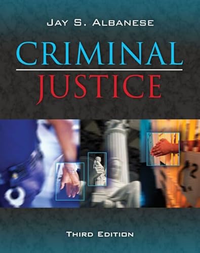 Imagen de archivo de Criminal Justice a la venta por BookHolders