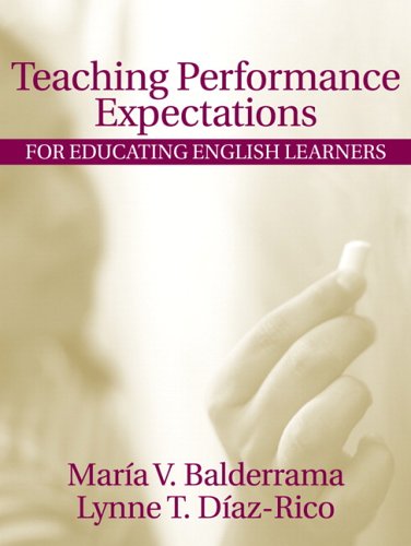 Beispielbild fr Teaching Performance Expectations : For Educating English Learners zum Verkauf von Better World Books: West