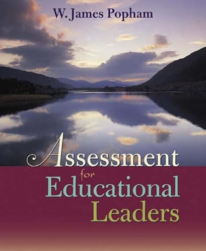 Beispielbild fr Assessment for Educational Leaders zum Verkauf von Better World Books