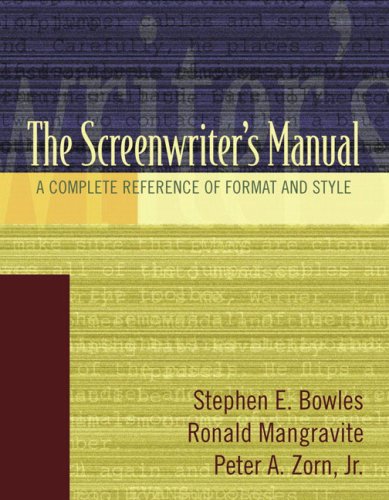 Beispielbild fr Screenwriter's Manual, The: A Complete Reference of Format & Style zum Verkauf von BooksRun