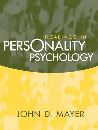 9780205430987: Readings in Personality Psychology