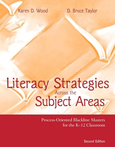 Stock image for Literacy Strategies Across the Subject Areas : Process-Oriented Blackline Masters for sale by Better World Books: West