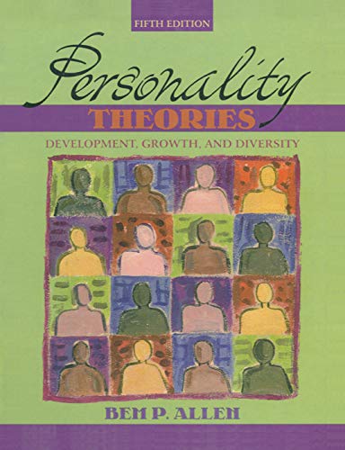 Stock image for Personality Theories: Development, Growth, and Diversity (5th Edition) for sale by SecondSale