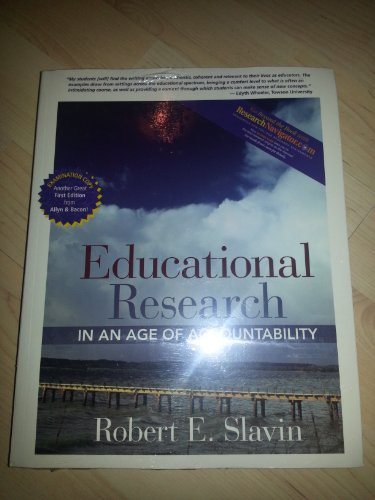 Beispielbild fr Educational Research in an Age of Accountability zum Verkauf von Better World Books