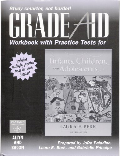 Imagen de archivo de Grade Aid Workbook with Practice Tests for Infants, Children, and Adolescents a la venta por HPB-Red