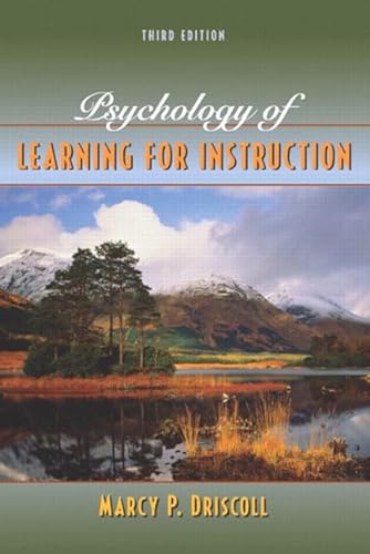 9780205441815: Psychology of Learning for Instruction:International Edition