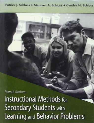 Stock image for Instructional Methods For Secondary Students With Learning And Behavior Problems for sale by SecondSale