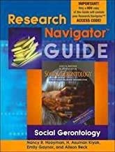 Beispielbild fr Research Navigator Guide: Social Gerontology zum Verkauf von ZBK Books