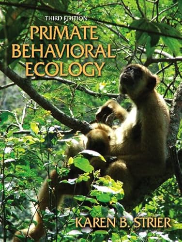 9780205444328: Primate Behavioral Ecology