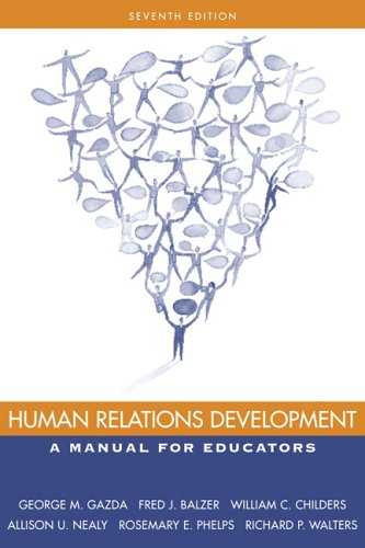 9780205445684: Human Relations Development: A Manual for Educators