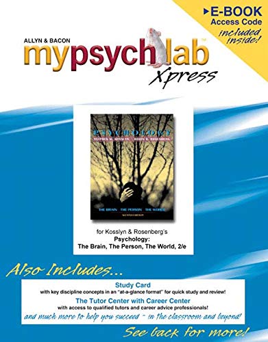 MyPsychLab Xpress (CourseCompass version) (9780205447152) by Pearson Education