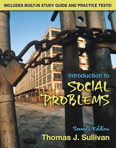 Beispielbild fr Introduction to Social Problems (7th Edition) zum Verkauf von Wonder Book