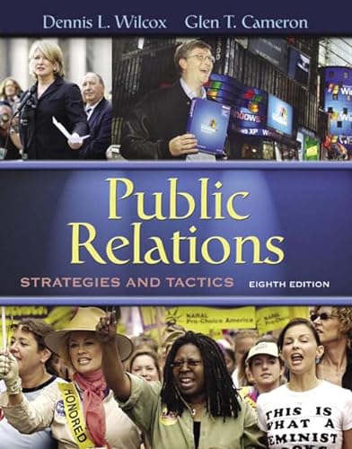 9780205449446: Public Relations: Strategies and Tactics (8th Edition)