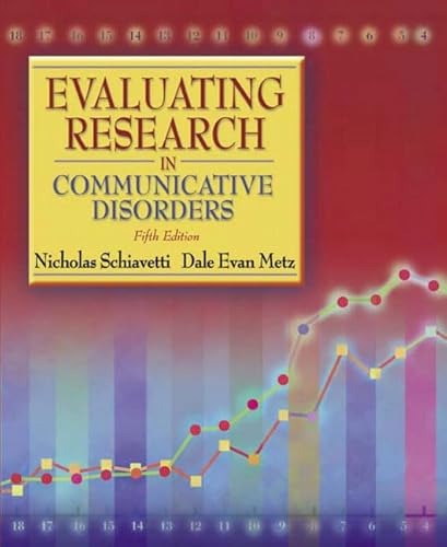 Imagen de archivo de Evaluating Research in Communicative Disorders a la venta por ThriftBooks-Atlanta
