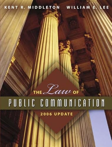 Beispielbild fr The Law of Public Communication 2006 Update zum Verkauf von The Bookseller