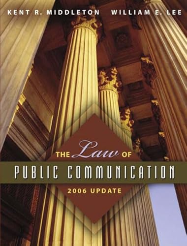 Stock image for The Law Of Public Communication- 2006 Edition for sale by a2zbooks