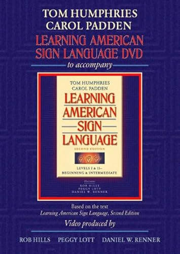 Stock image for Learning American Sign Language DVD to accompany Learning American Sign Language - Levels 1 & 2 Beginning and Intermediate, 2nd Edition for sale by SecondSale