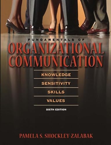 Beispielbild fr Fundamentals of Organizational Communication (6th Edition) zum Verkauf von Wonder Book