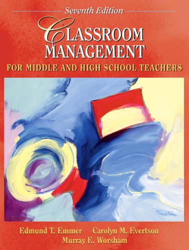 Beispielbild fr Classroom Management for Middle and High School Teachers zum Verkauf von Better World Books: West