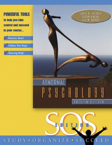 Beispielbild fr Abnormal Psychology, S.O.S. Edition zum Verkauf von ThriftBooks-Dallas