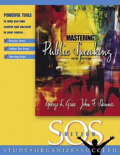 9780205455898: Mastering Public Speaking, S.O.S. Edition