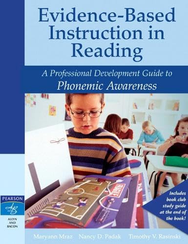 9780205456284: Evidence-Based Instruction in Reading: A Professional Development Guide to Phonemic Awareness