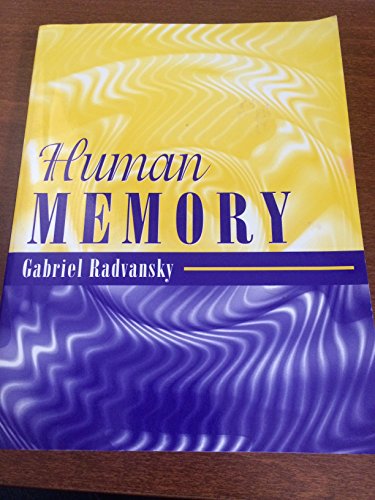 Beispielbild fr Human Memory zum Verkauf von Better World Books