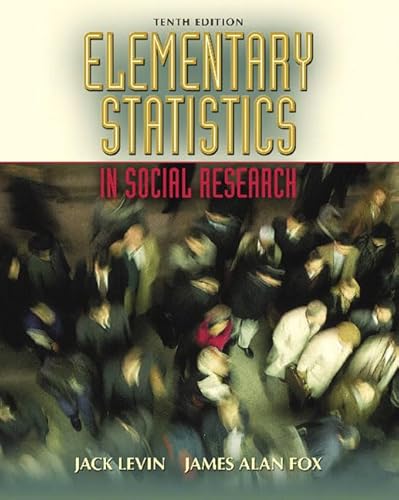 Beispielbild fr Elementary Statistics in Social Research zum Verkauf von Better World Books