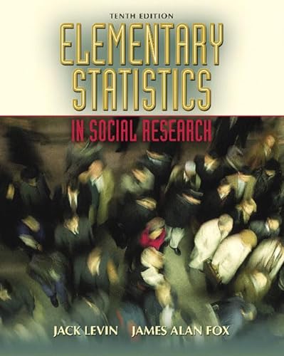 9780205459582: Elementary Statistics in Social Research (10th Edition)