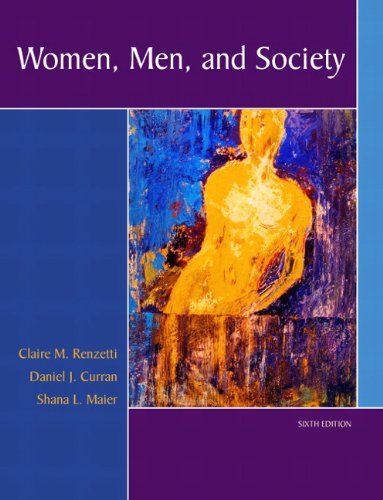 Imagen de archivo de Women, Men, and Society (6th Edition) a la venta por SecondSale