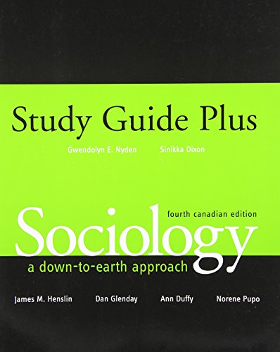 Beispielbild fr Sociology : A Down-To-Earth Approach zum Verkauf von Better World Books