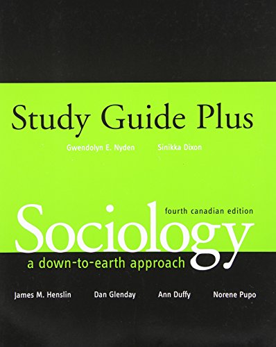 Stock image for Sociology : A Down-To-Earth Approach for sale by Better World Books