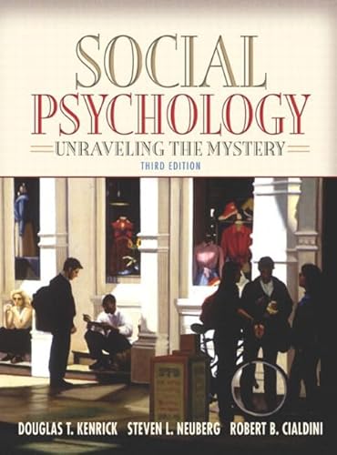 9780205460717: Social Psychology: Unraveling the Mystery (with Study Card)