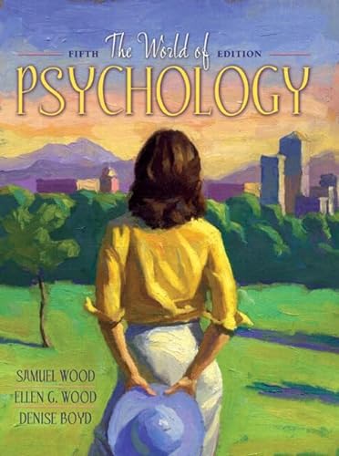 Imagen de archivo de World of Psychology (with Study Card), The (5th Edition) (MyPsychLab Series) a la venta por HPB-Red
