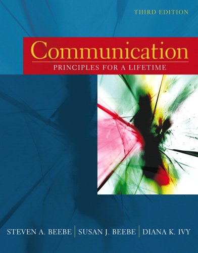 9780205467020: Communication: Principles for a Lifetime (Book alone)
