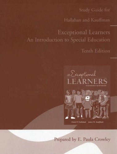 Exceptional Learners: An Introduction to Special Education