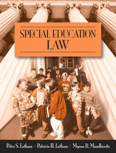 Beispielbild fr Special Education Law zum Verkauf von Better World Books