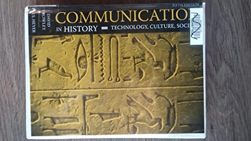 9780205483884: Communication in History: Technology, Culture, Society: Technology, Culture, Society: United States Edition