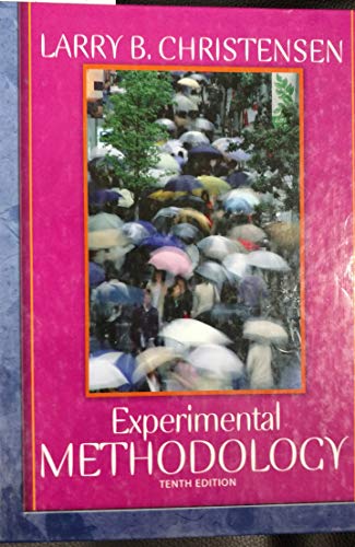 9780205484737: Experimental Methodology: United States Edition