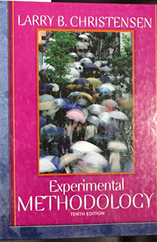 Stock image for Experimental Methodology, 10th Edition for sale by 2nd Life Books