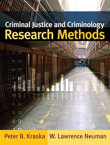 9780205485703: Criminal Justice and Criminology Research Methods