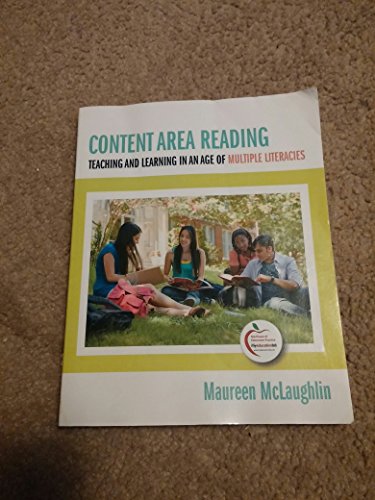 Imagen de archivo de Content Area Reading: Teaching and Learning in an Age of Multiple Literacies a la venta por ThriftBooks-Atlanta