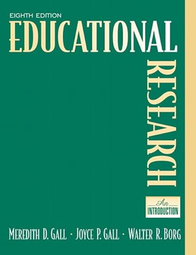 Beispielbild fr Educational Research: An Introduction zum Verkauf von Textbooks_Source