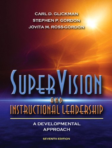 Beispielbild fr SuperVision and Instructional Leadership: A Developmental Approach (7th Edition) zum Verkauf von HPB-Red