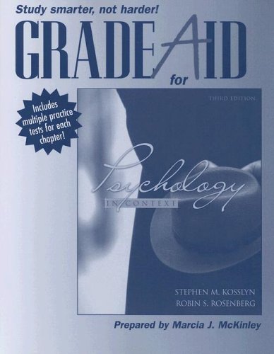 9780205490820: Grade Aid Workbook with Practice Tests