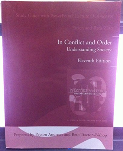In Conflict and Order (9780205492572) by Maxine Baca Zinn; D. Stanley Eitzen