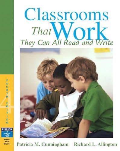 Imagen de archivo de Classrooms That Work : They Can All Read and Write a la venta por Better World Books