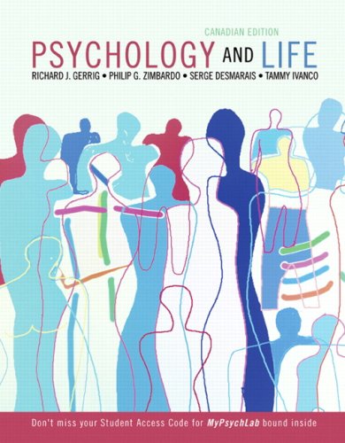 9780205494583: Psychology and Life with MyPsychLab, Canadian Edition